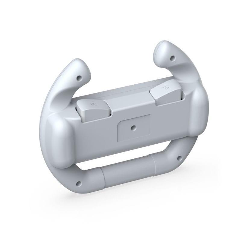 Pack de Volantes para Joy-Con de N-Switch / Switch OLED DOBE TNS-852B Blanco imagen de la parte trasera