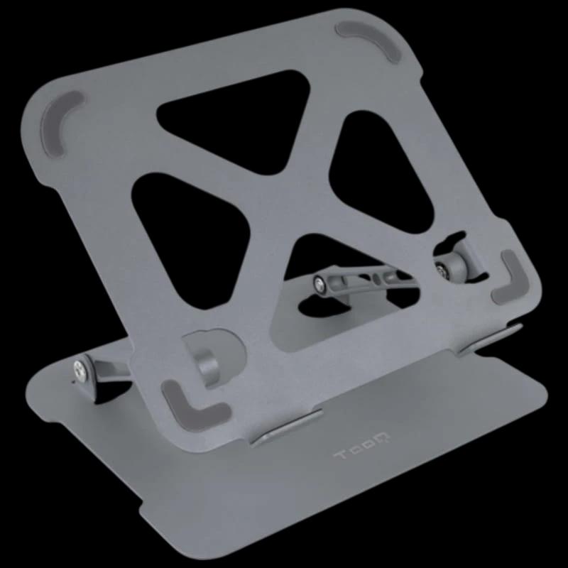 TooQ TQLRS0012-AL-G  Gris - Soporte Elevador Ajustable para portátiles