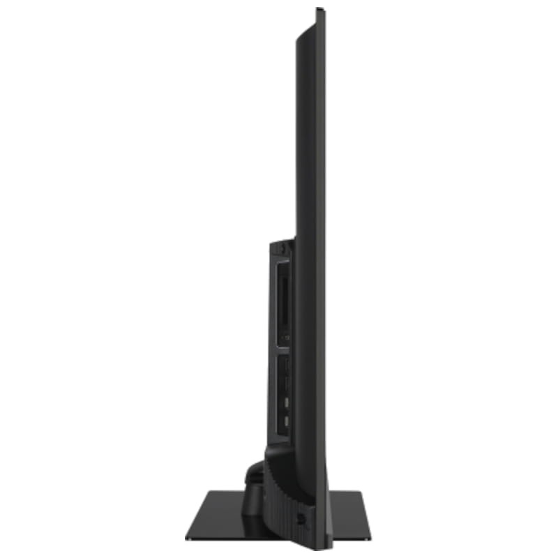 Lado direito da Smart TV Toshiba 43QA7D63DG 43 QLED 4K Ultra HD Preto - Televisão