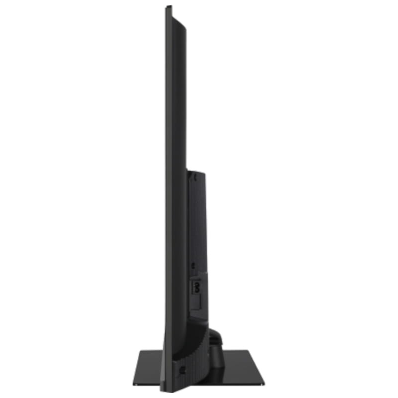 Côté gauche du Toshiba 43QA7D63DG 43 QLED 4K Ultra HD Smart TV Noir - Télévision