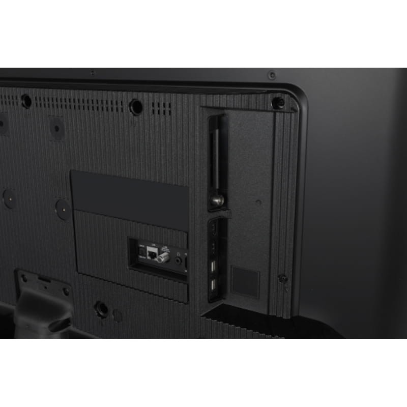 Parte traseira da Smart TV Toshiba 43QA7D63DG 43 QLED 4K Ultra HD Preta - Televisão