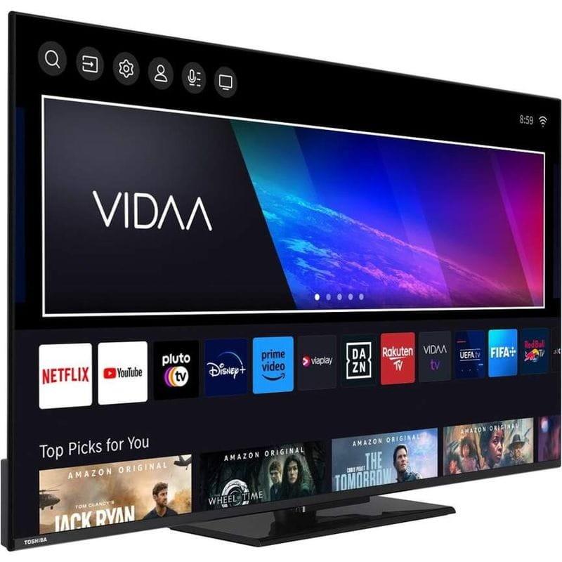 Resolución de TOSHIBA 55QV3463DG 55 4K UHD QLED Smart TV Wifi Negro - Televisor