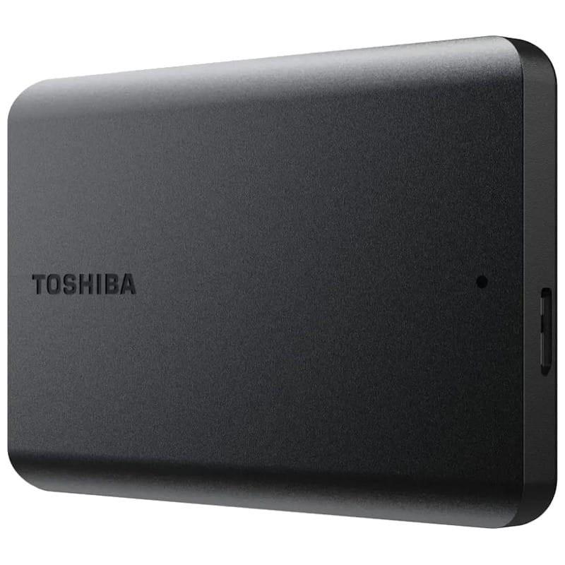 Toshiba Canvio Basics 1TB 2.5 USB 3.2 - Disco Rígido Externo Preto Lado Direito