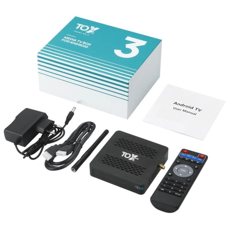 Tox 3 S905X4 4GB/32GB Wifi Dual Android 11 - Android TV - Contenido