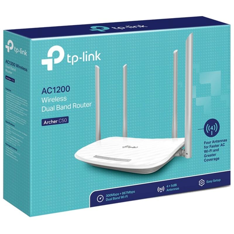 caja del TP-LINK AC1200 Archer 50