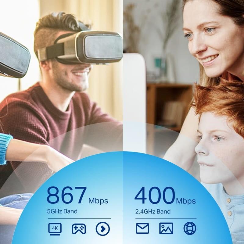 TP-Link Archer T4U Plus Adaptador WiFi USB AC1300 - Doble banda