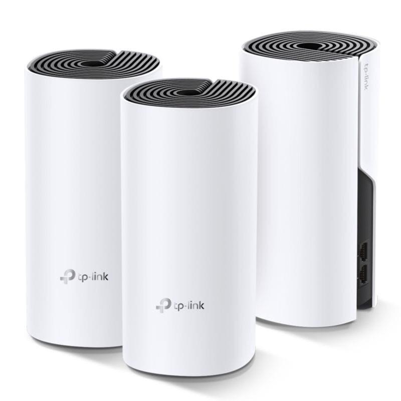 Vista general del TP-Link Deco M4 Router WiFI Mesh AC1200 (3 Pack)