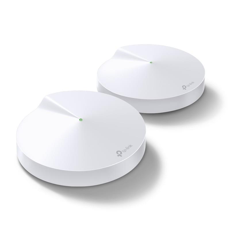 TP-Link Deco M5 Sistema Wi-Fi AC1300 (2 Pack) Blanco - Router Vista Superior