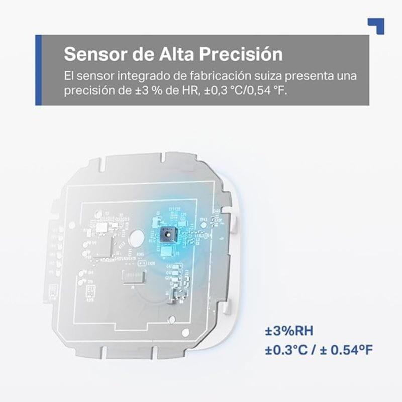 Monitor de temperatura y humedad TP-Link Tapo T315 con sensor de alta precisión