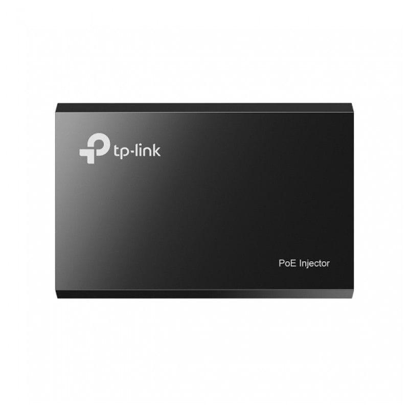 Vista frontal del Inyector PoE TP-Link TL-POE150S en color Negro