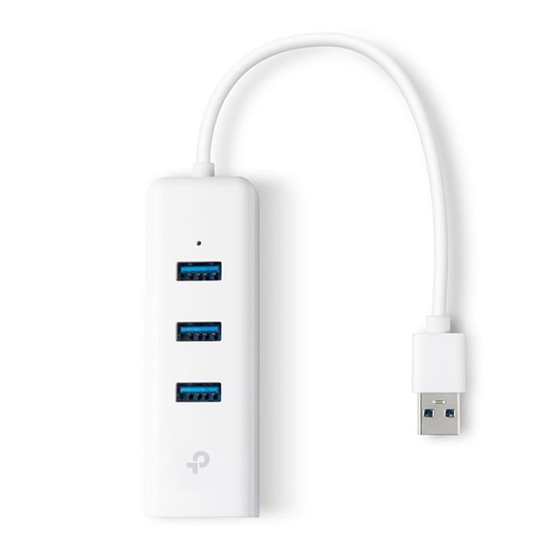 TP-LINK UE330 Adaptateur réseau pour concentrateur USB 3.0 x 3 ports - Adaptateur