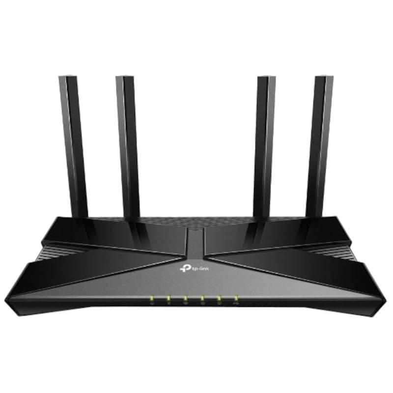TP-Link Archer AX20 Gigabit Ethernet WiFi 6 Negro - Router - Frontal