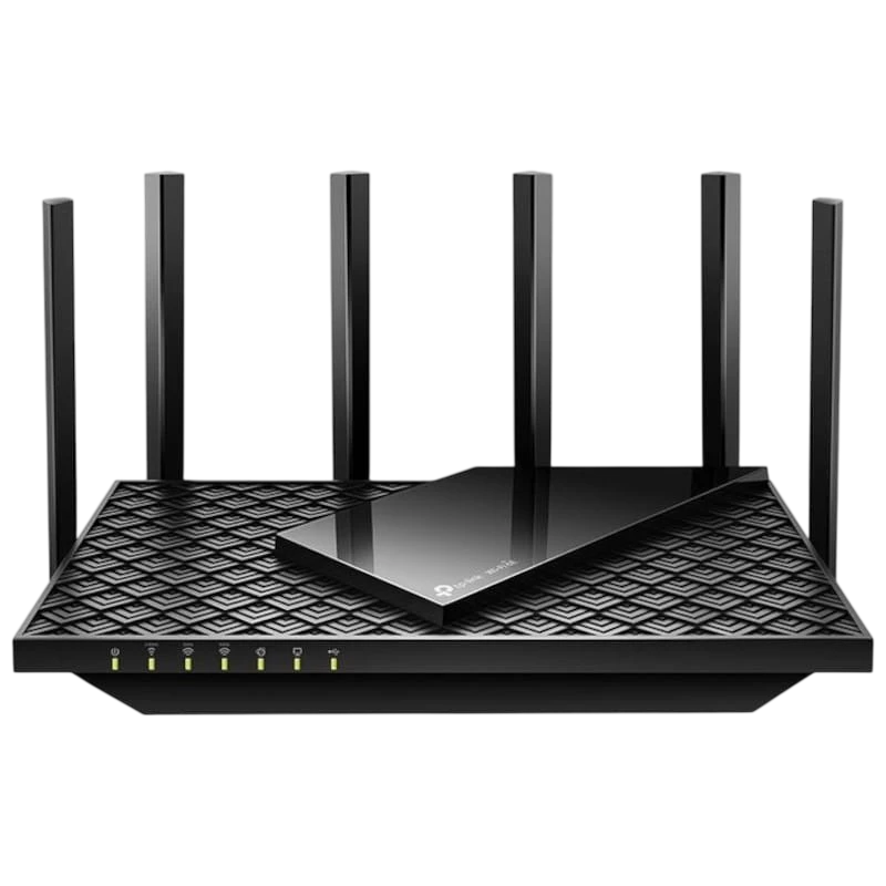 TP-Link Archer AXE75 Wi-Fi 6E AI de Triple Banda Gigabit Ethernet Negro - Router