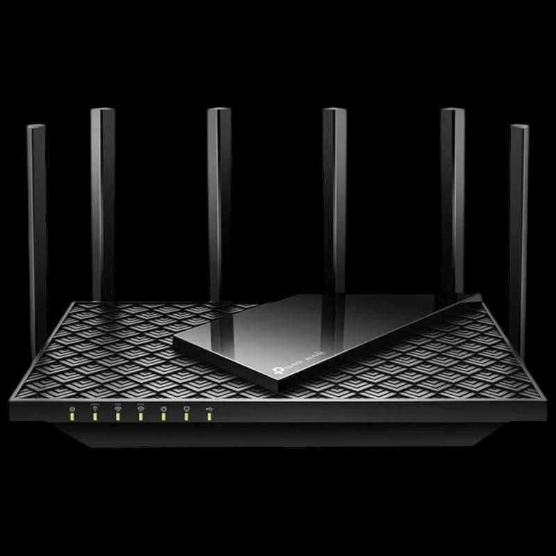 TP-Link Archer AXE75 Wi-Fi 6E AI Tri-Band Gigabit Ethernet Preto - Router