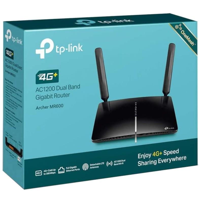 TP-Link Archer MR600 Gigabit Ethernet Wi-Fi 4G Preto - Router - Caixa
