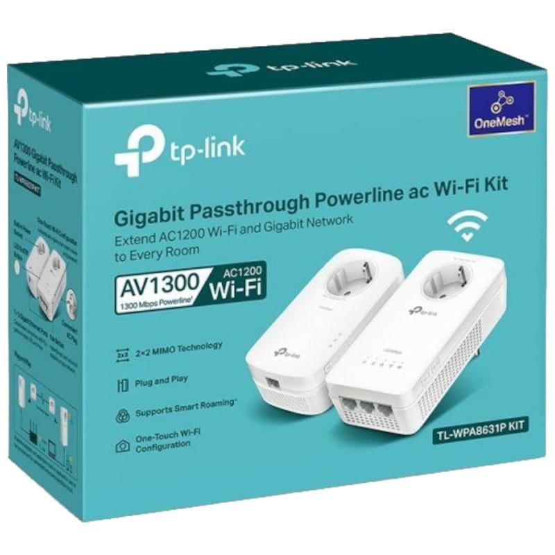 TP-Link PowerLine AV1300 KIT 1300 Mbit/s Ethernet Wifi Blanc - Boîte