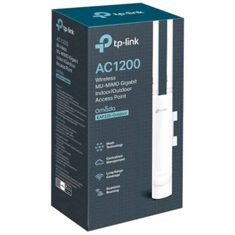 TP-LINK EAP225-Outdoor AC1200 Mbit/s sem fio MU-MIMO Branco - Caixa