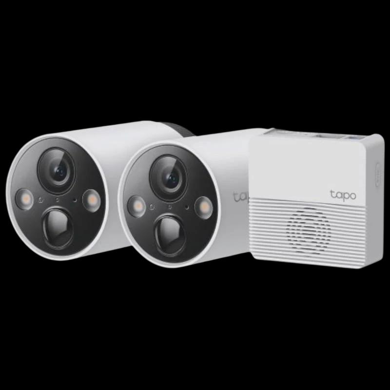 TP-Link Tapo C420S2 2K QHD Visión nocturna color IP65 Blanco Kit de 2 cámaras