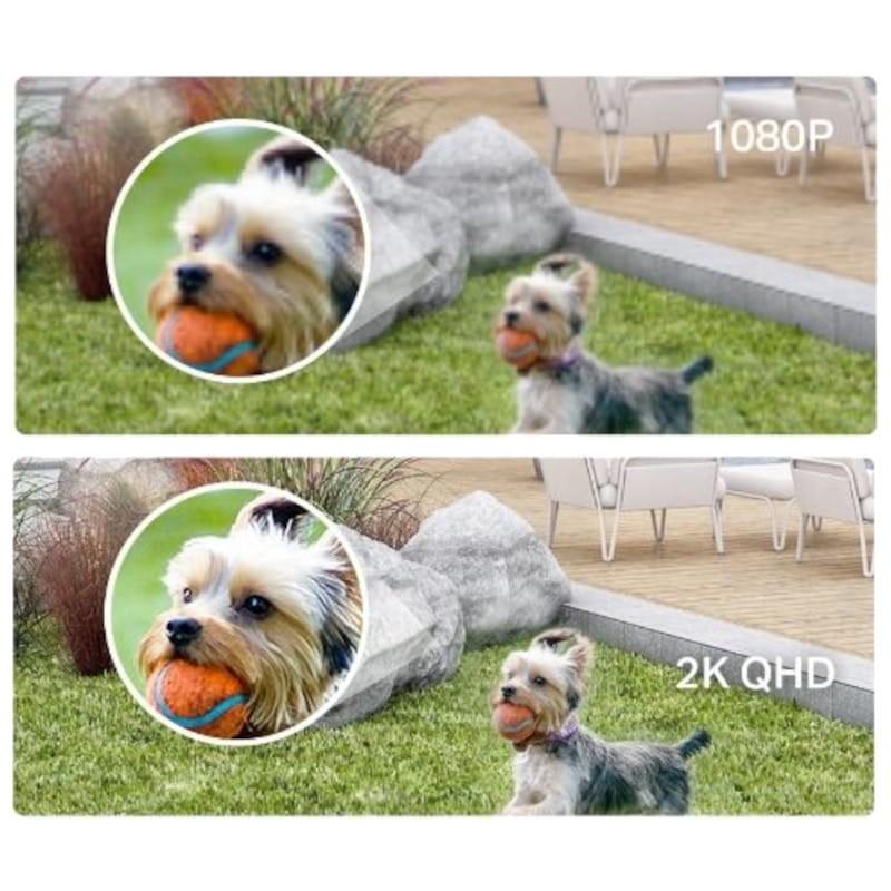 Gran resolución de TP-Link Tapo C420S2 2560 x 1440 Px Visión nocturna color IP65 Blanco - Kit de 2 cámaras