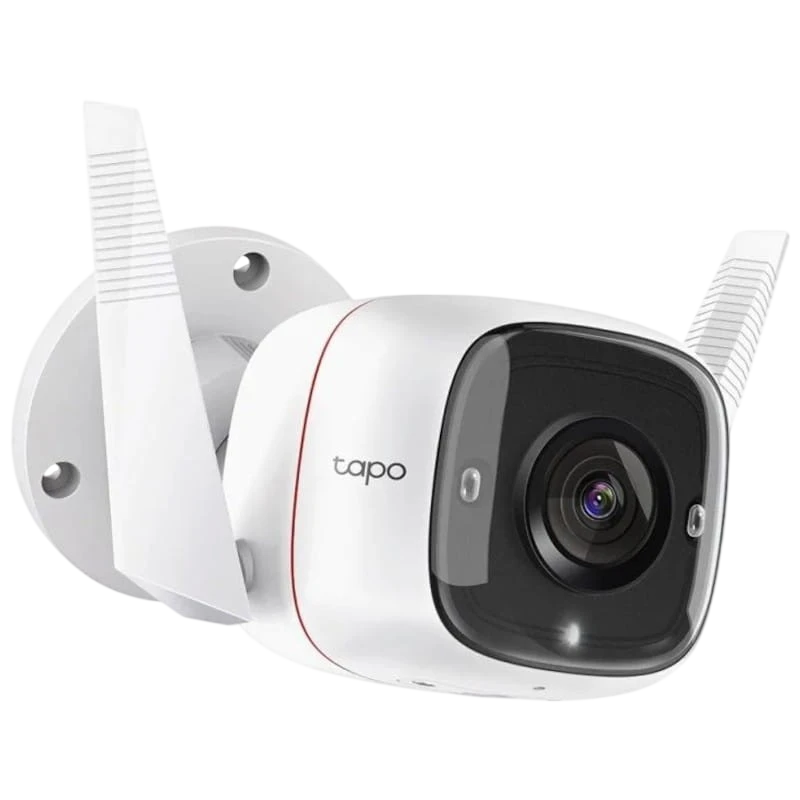 TP-Link TC65 2K Exterior WiFi Alarma Blanco  - Cámara de Seguridad IP