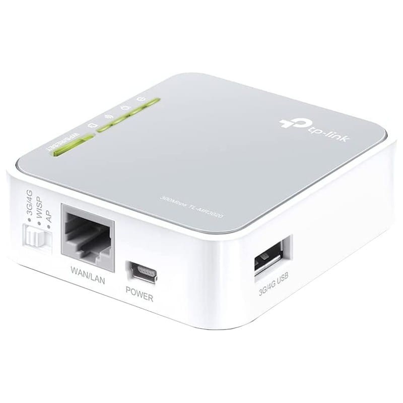 TP-LINK TL-MR3020 Routeur sans fil N 3G/4G portable - Frontale