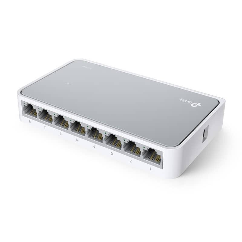 TP-LINK TL-SF1008D Switch de bureau 8 ports 10/100 Mbps - blanc