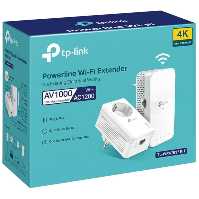 TP-Link Powerline TL-WPA7617 KIT Adaptador de red Ethernet Wifi Blanco - Caja