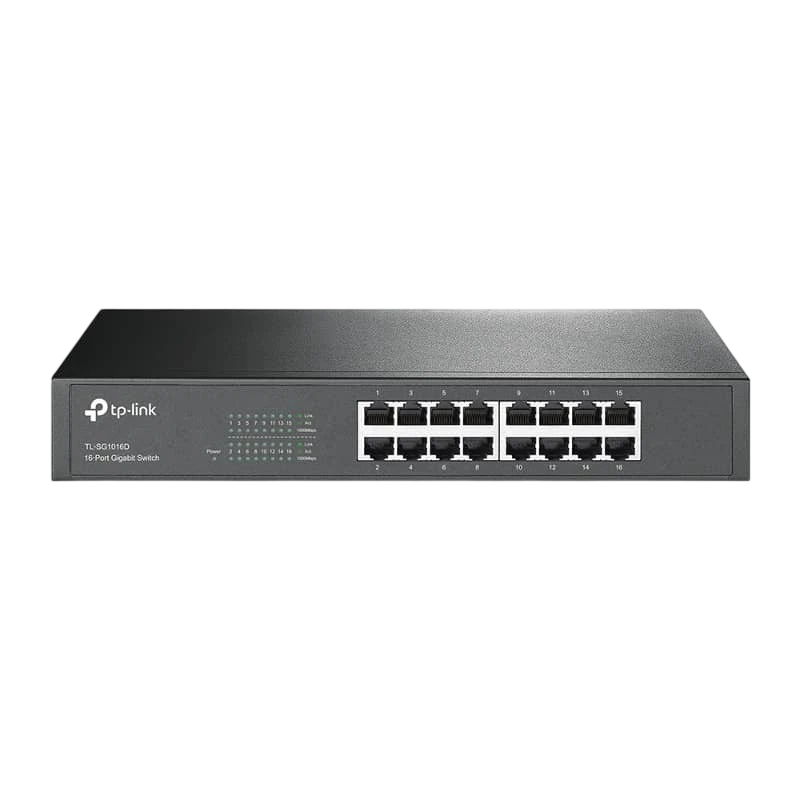 TP-LINK TL-SG1016D Switch con 16 puertos Gigabit