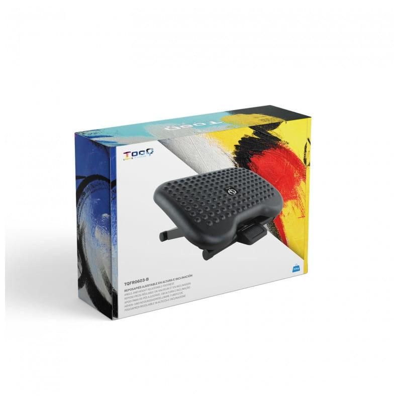 TooQ TQFR0603-B Negro - Reposapiés ajustable imagen de la caja