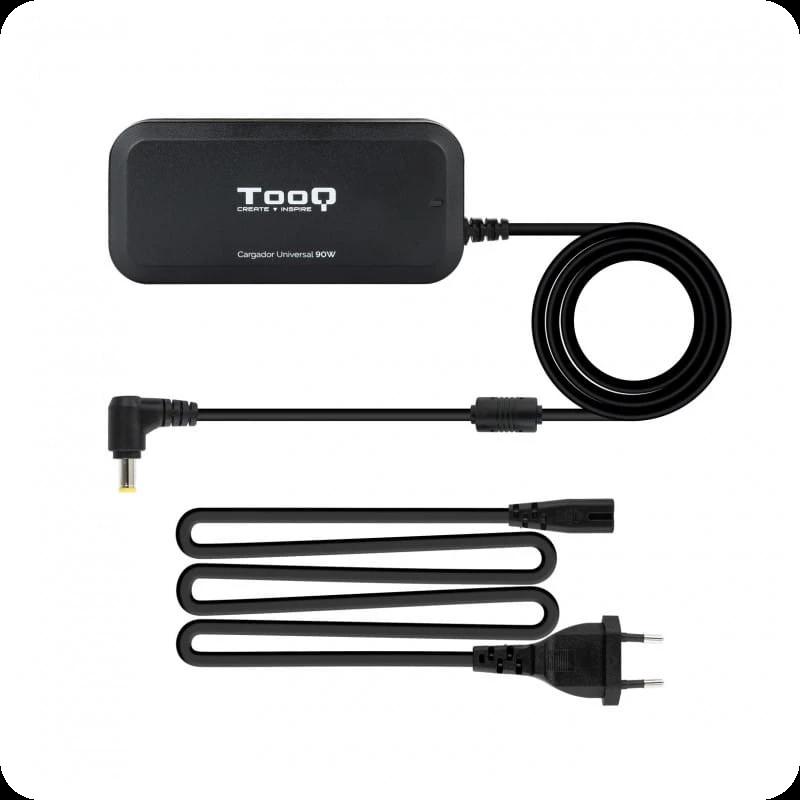 TooQ TQLC-90BS02M 90W USB 2.0 Noir - Chargeur universel