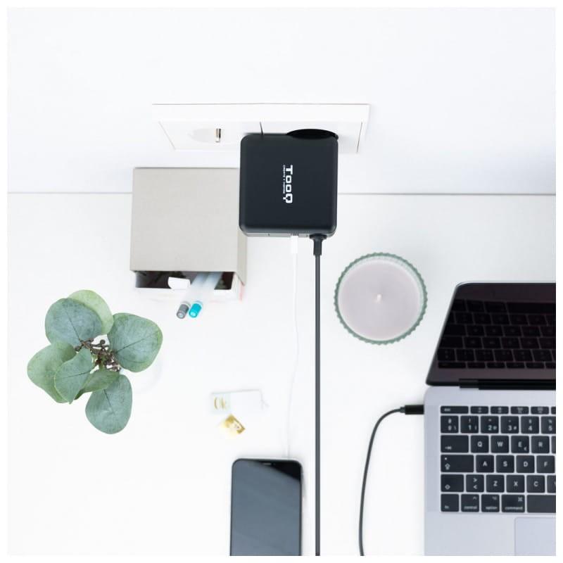 TooQ TQLC-USBC65PD 65W USB Negro - Cargador portátil imagen real