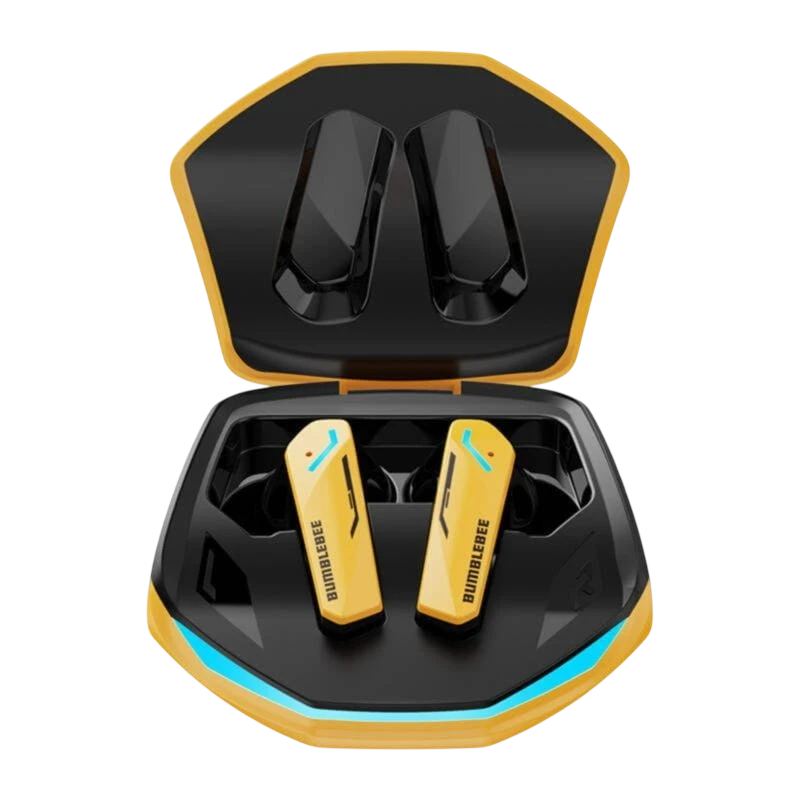 TWS Transformers TF-T10 Bluetooth Amarillo - Auriculares Inalámbricos