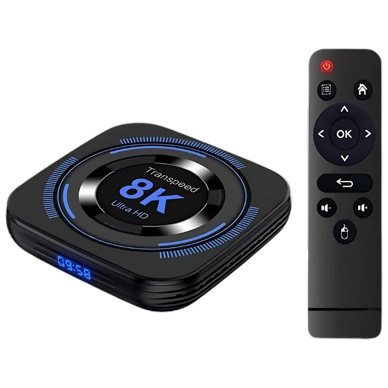 Transpeed 8K H618 2GB/16GB Wifi Dual Android 12 Negro - Android TV