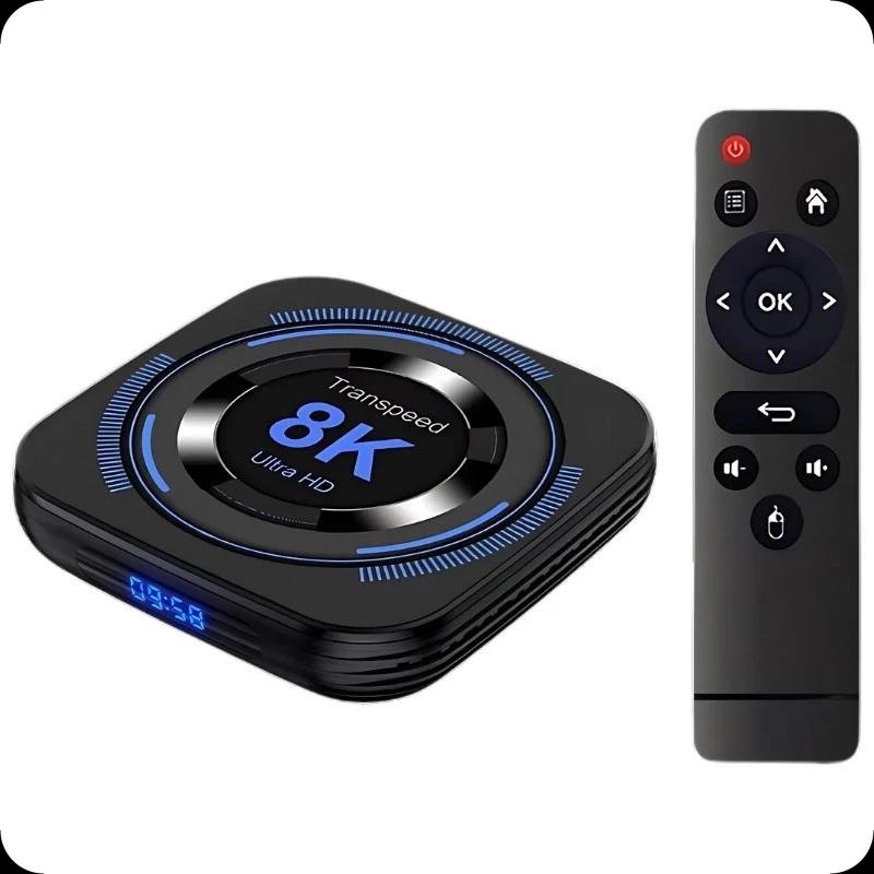 Transpeed 8K H618 2GB/16GB Wifi Dual Android 12 Negro - Android TV