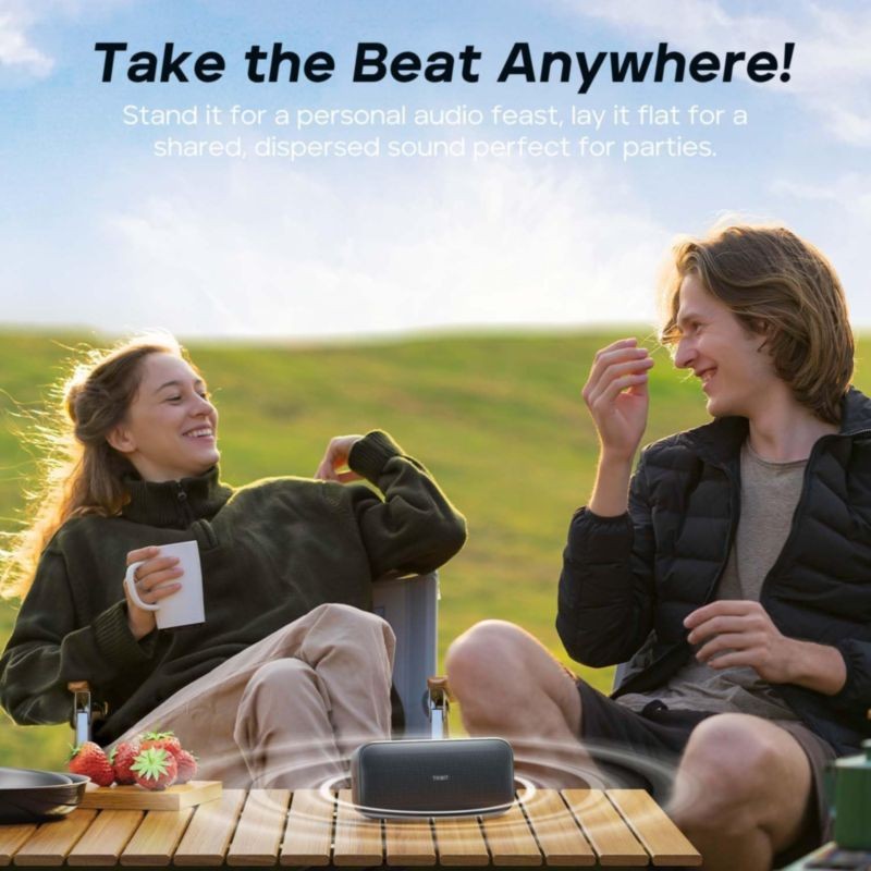 Tribit StormBox Flow Noir avec Bluetooth 5.3