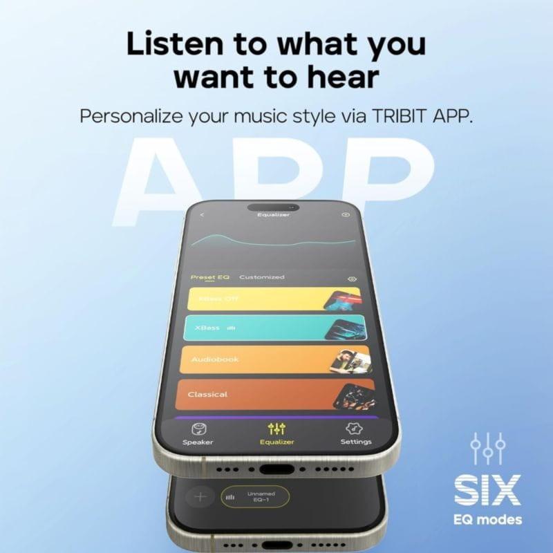 Altavoz inalámbrico Tribit StormBox 2 Negro con APP TRIBIT