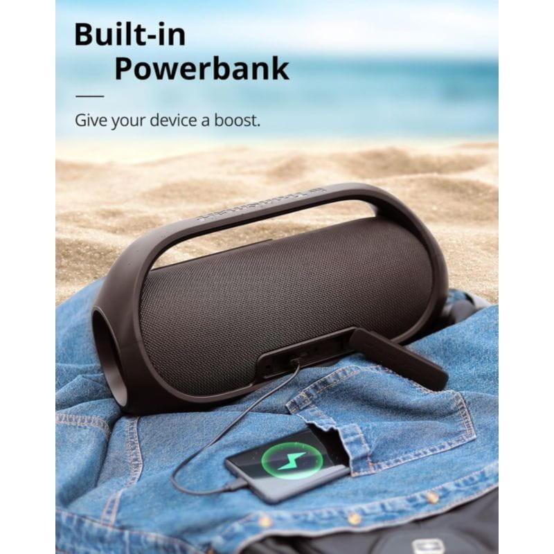 Carga de smartphone con el Altavoz Bluetooth Tronsmart Bang 60W TWS