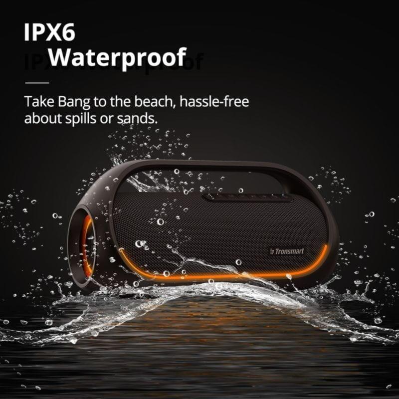 Altavoz Bluetooth Tronsmart Bang 60W TWS con resistencia IPX6