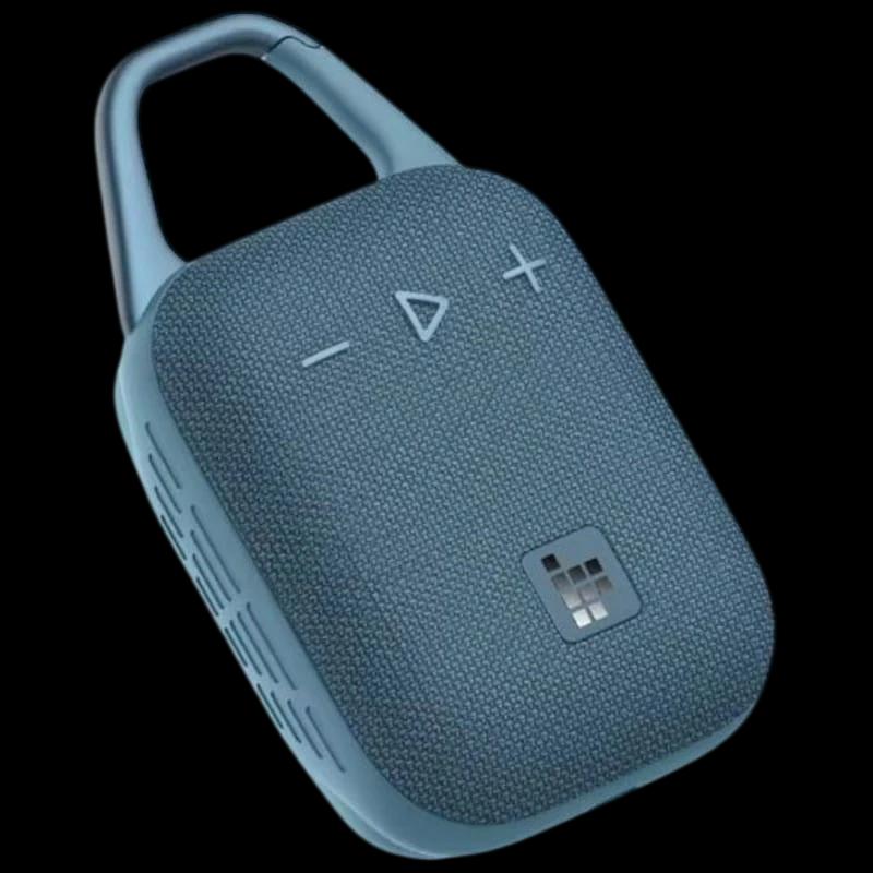 Tronsmart Mirtune H1 8W IPX7 Mosquetón Azul - Altavoz inalámbrico