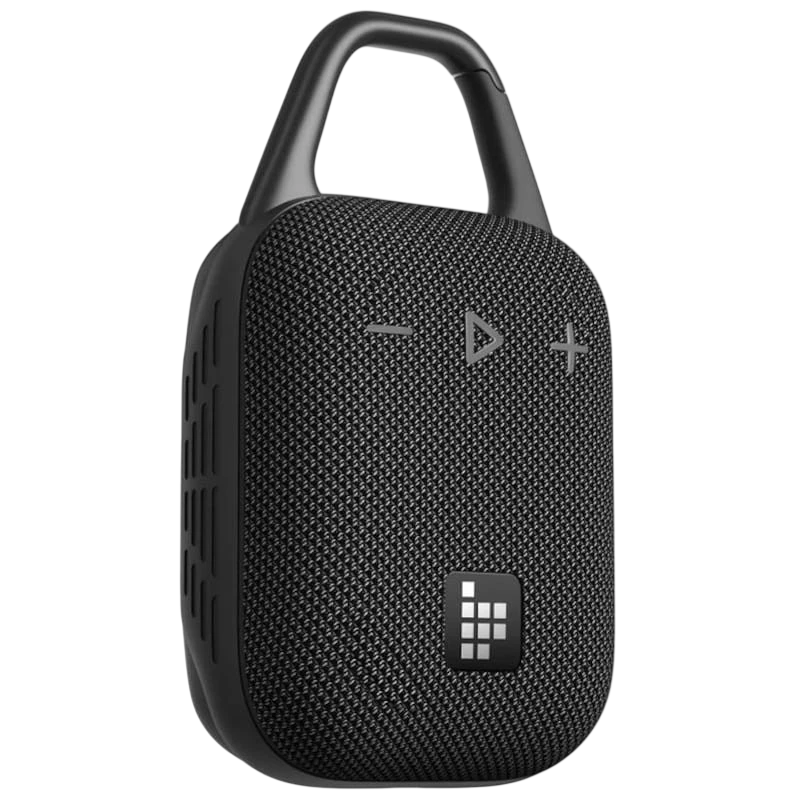 Tronsmart Mirtune H1 8W IPX7 Mosquetón Negro - Altavoz inalámbrico