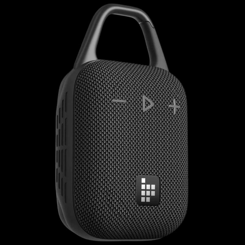 Tronsmart Mirtune H1 8W IPX7 Mosquetón Negro - Altavoz inalámbrico