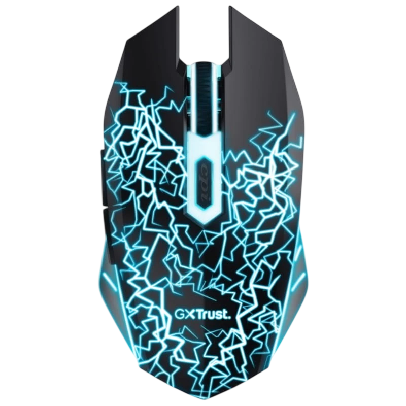 Souris Trust 24750 USB 2000 DPI Black - Souris de jeu