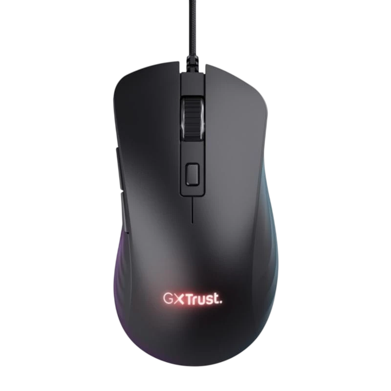 Trust GXT924 YBAR+ 25600 DPI Negro - Ratón Gaming