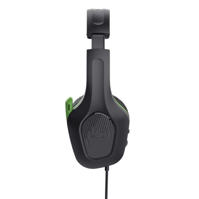 Lateral de Trust GXT 415X Zirox Negro/Verde - Auriculares Gaming