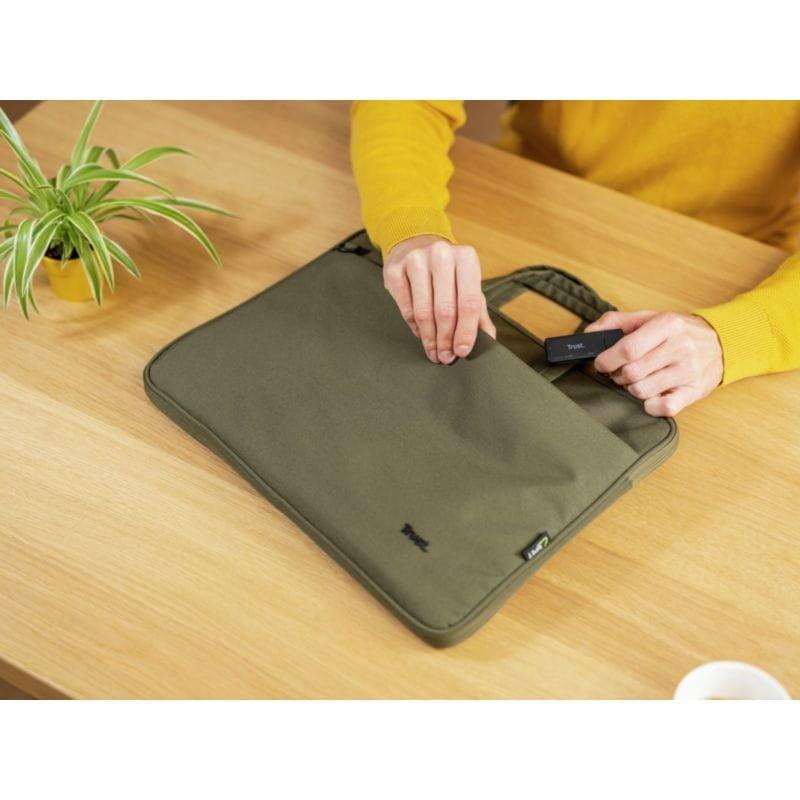 Lector de tarjeta Trust NANGA USB 3.2 Gen 1 Type-A Negro de dimensiones reducidas