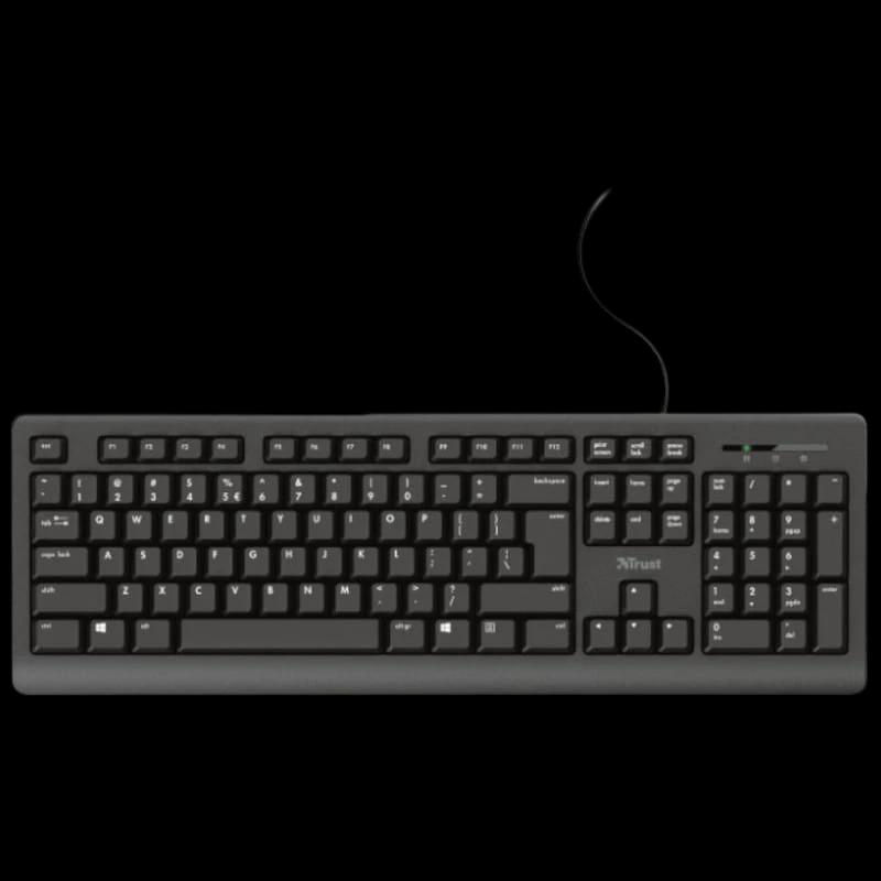 Teclado Membrana Portugués Trust Primo USB
