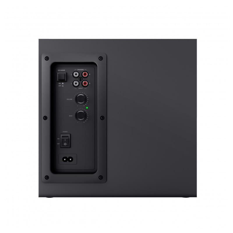 Trust Yuri 2.1 - Altavoces con Subwoofer 5,25 Pulgadas - 60W imagen trasera