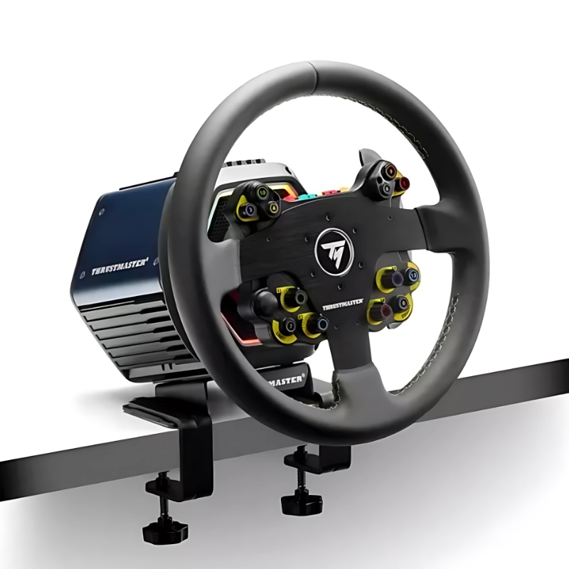 Vue générale du Volant Thrustmaster Evo Racing 32R Leather Noir/Jaune