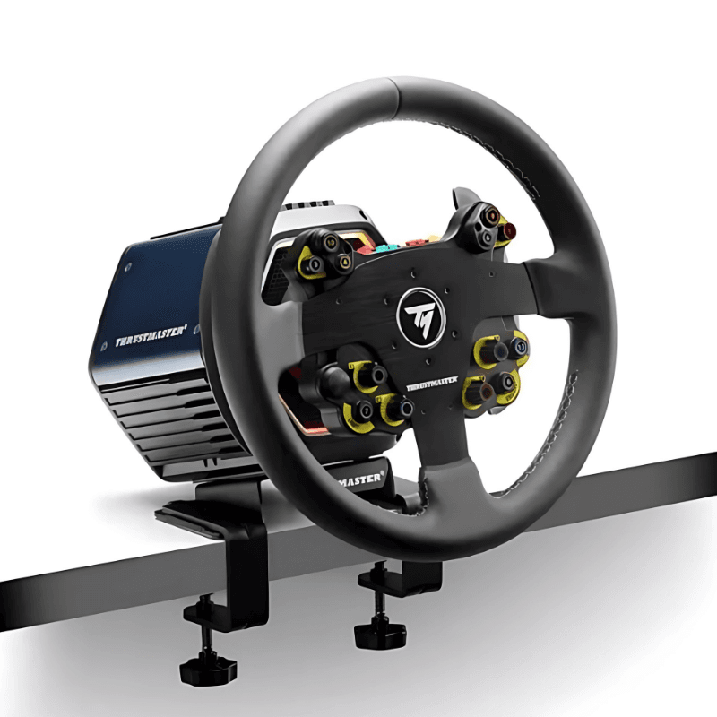 Vue générale du Volant Thrustmaster Evo Racing 32R Leather Noir/Jaune