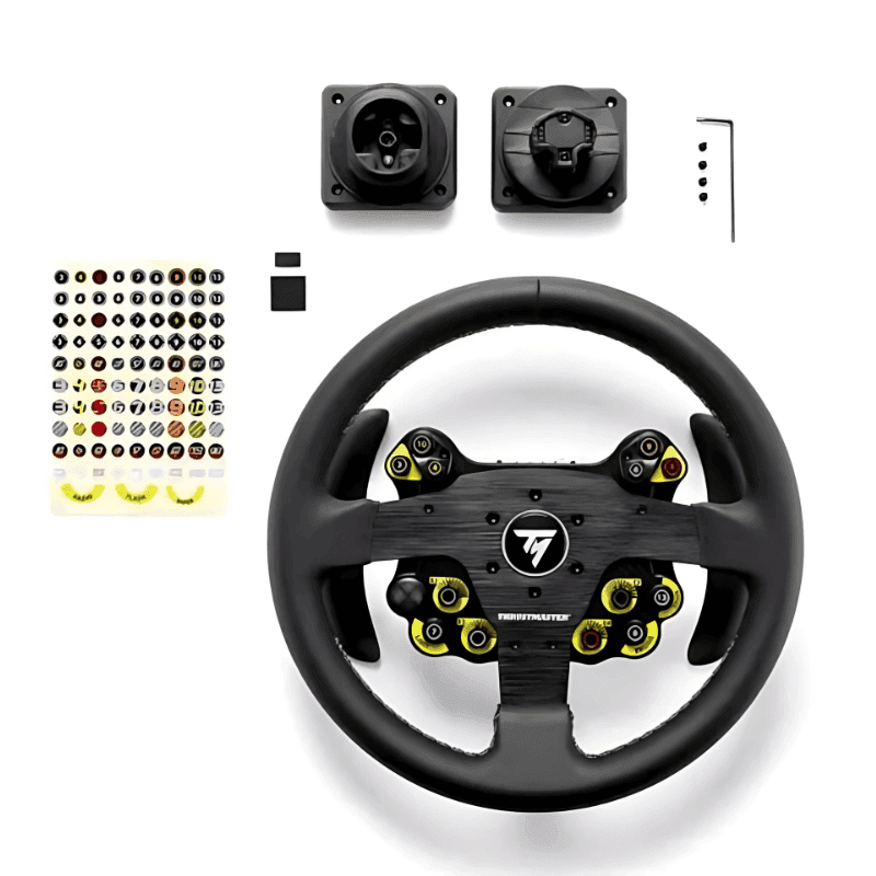 Accessoires du Volant Thrustmaster Evo Racing 32R Leather Noir/Jaune